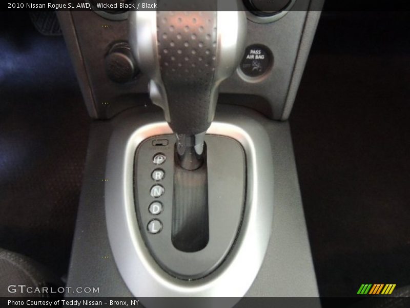 Wicked Black / Black 2010 Nissan Rogue SL AWD
