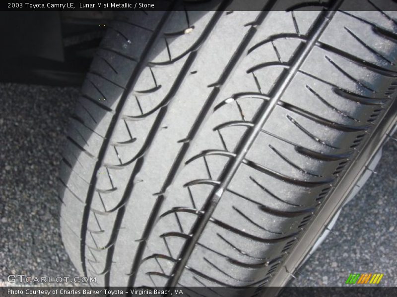 Lunar Mist Metallic / Stone 2003 Toyota Camry LE