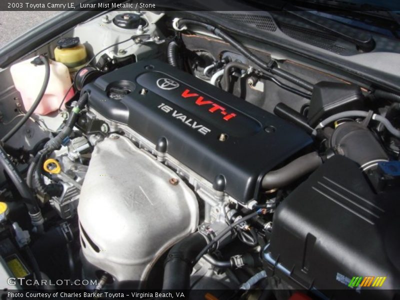 Lunar Mist Metallic / Stone 2003 Toyota Camry LE