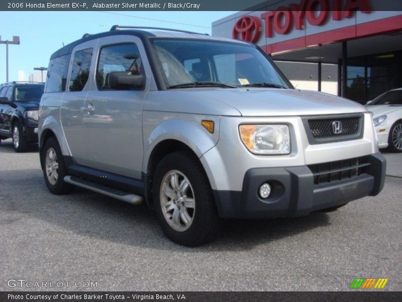 Alabaster Silver Metallic / Black/Gray 2006 Honda Element EX-P