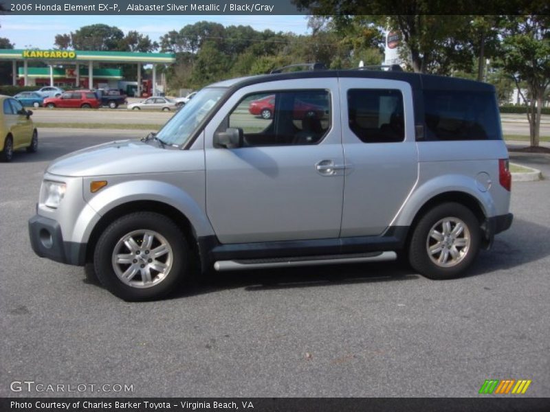 Alabaster Silver Metallic / Black/Gray 2006 Honda Element EX-P