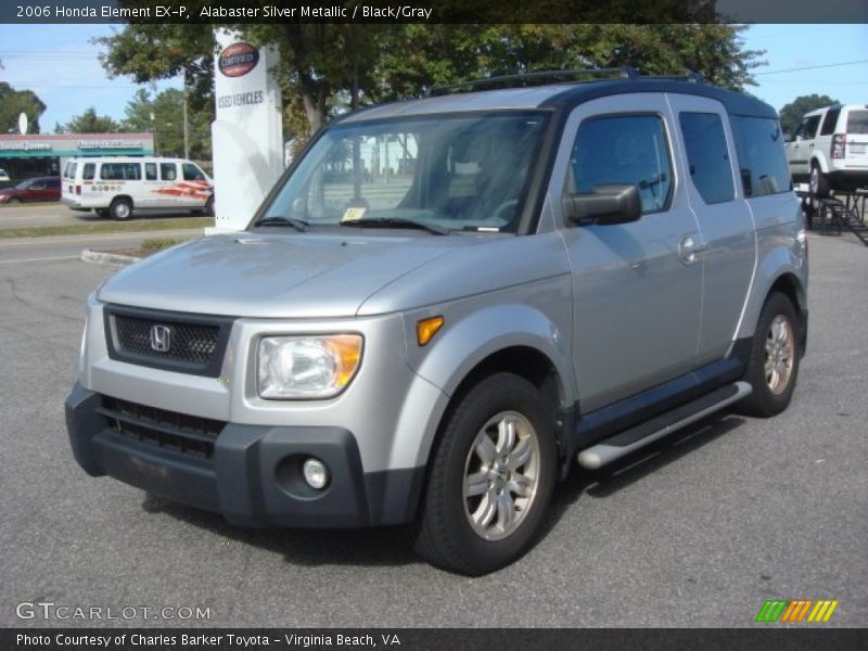 Alabaster Silver Metallic / Black/Gray 2006 Honda Element EX-P