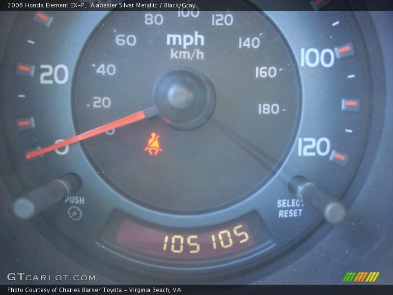 Alabaster Silver Metallic / Black/Gray 2006 Honda Element EX-P