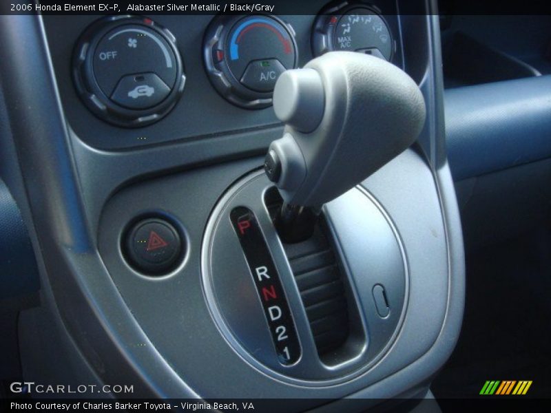 Alabaster Silver Metallic / Black/Gray 2006 Honda Element EX-P