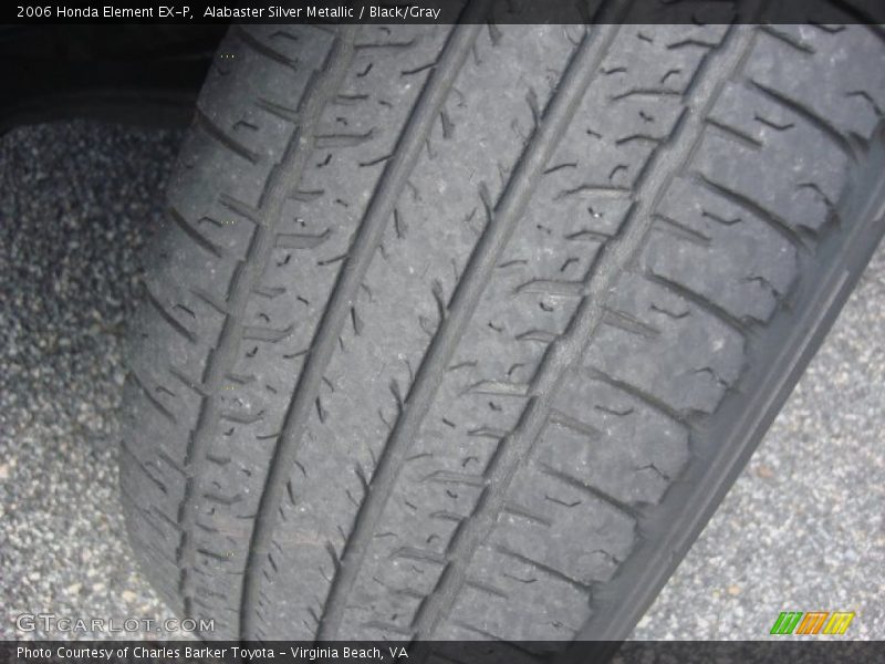 Alabaster Silver Metallic / Black/Gray 2006 Honda Element EX-P