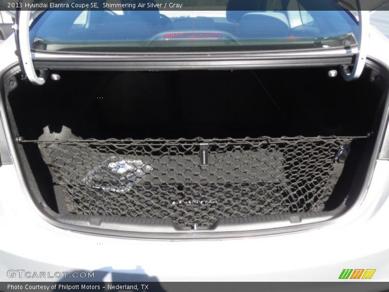 Shimmering Air Silver / Gray 2013 Hyundai Elantra Coupe SE