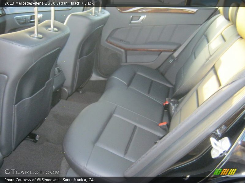 Black / Black 2013 Mercedes-Benz E 350 Sedan