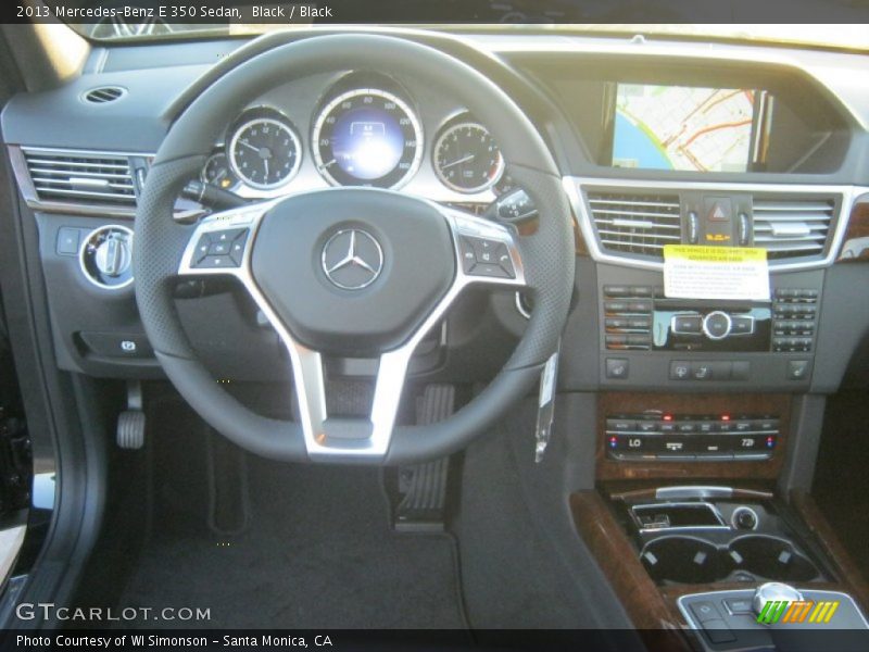Black / Black 2013 Mercedes-Benz E 350 Sedan