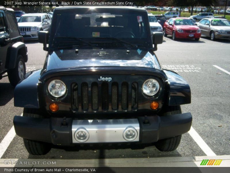 Black / Dark Slate Gray/Medium Slate Gray 2007 Jeep Wrangler Sahara 4x4