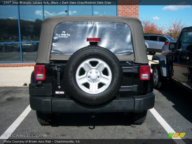 Black / Dark Slate Gray/Medium Slate Gray 2007 Jeep Wrangler Sahara 4x4