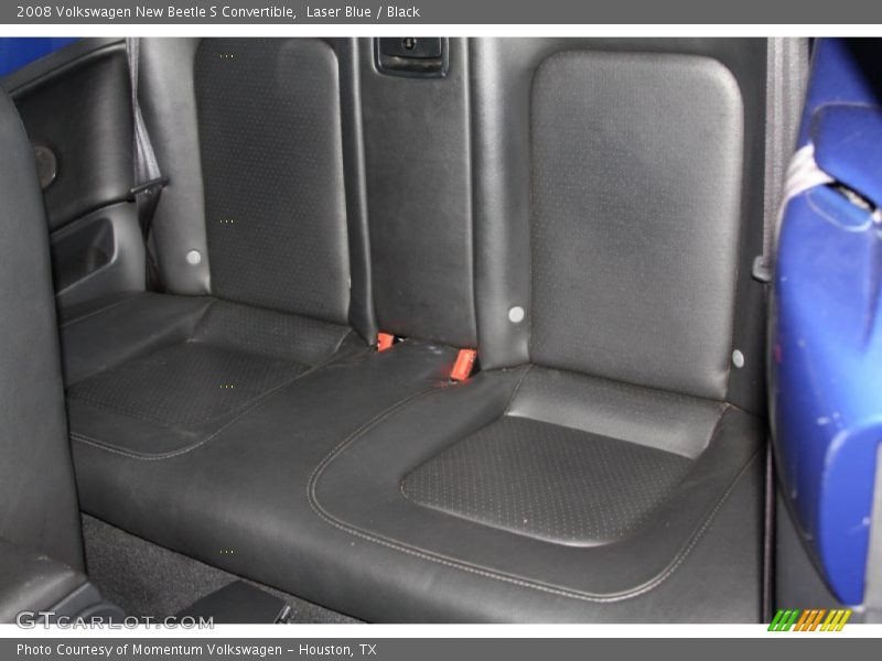 Laser Blue / Black 2008 Volkswagen New Beetle S Convertible