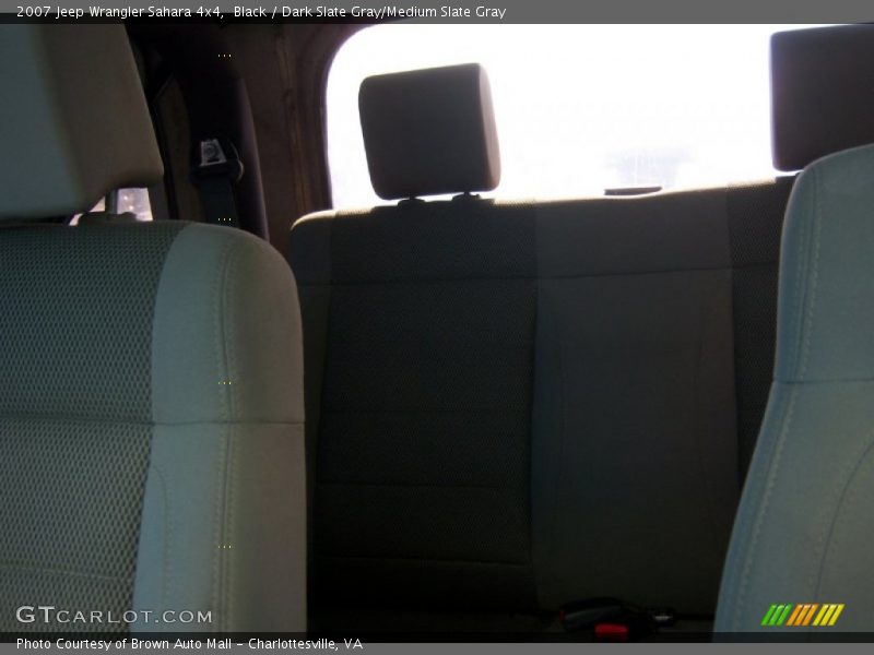 Black / Dark Slate Gray/Medium Slate Gray 2007 Jeep Wrangler Sahara 4x4