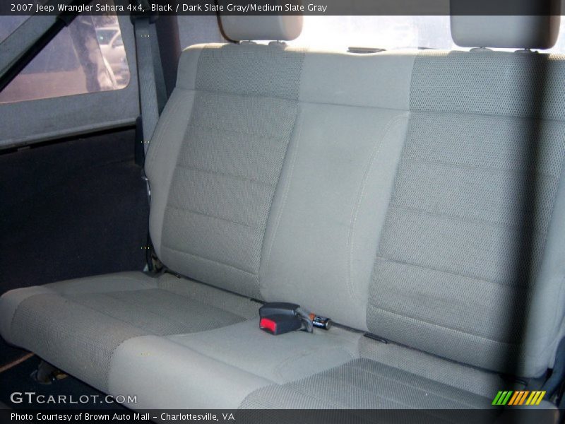 Black / Dark Slate Gray/Medium Slate Gray 2007 Jeep Wrangler Sahara 4x4