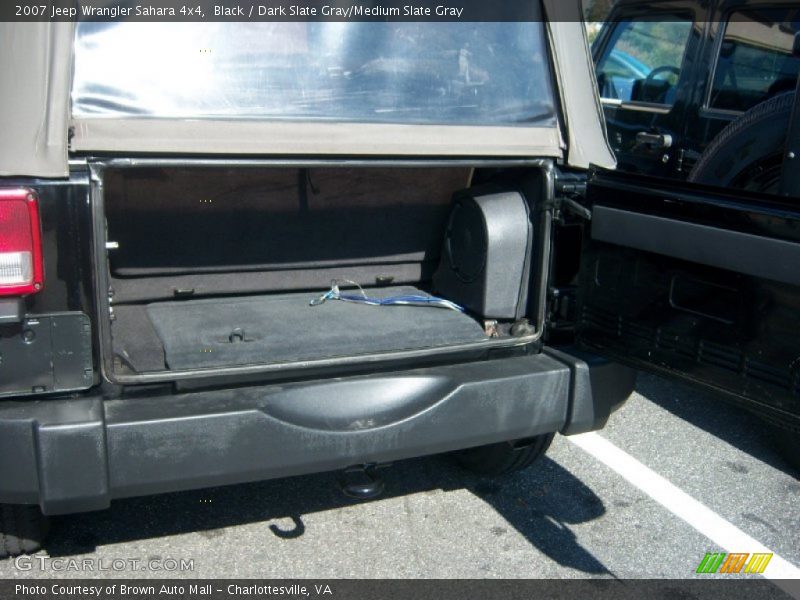 Black / Dark Slate Gray/Medium Slate Gray 2007 Jeep Wrangler Sahara 4x4