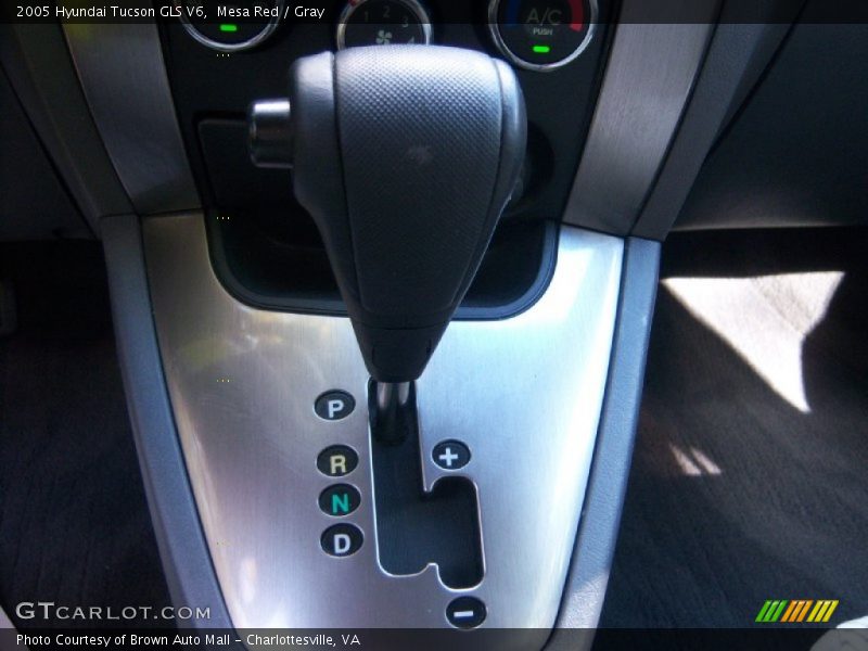 Mesa Red / Gray 2005 Hyundai Tucson GLS V6