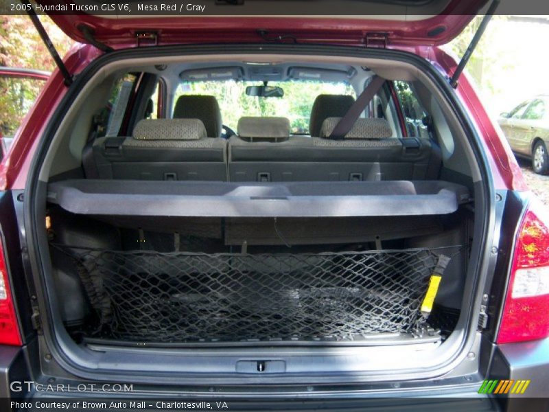 Mesa Red / Gray 2005 Hyundai Tucson GLS V6