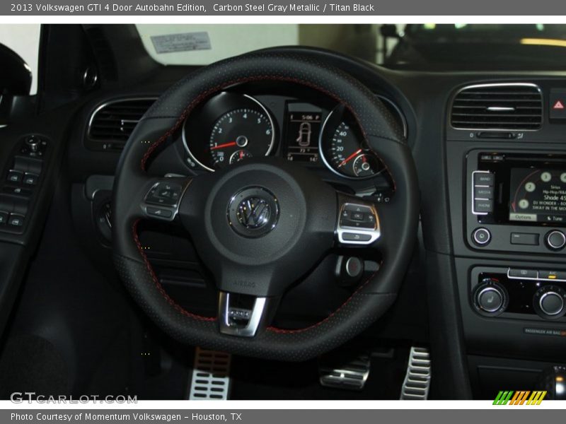  2013 GTI 4 Door Autobahn Edition Steering Wheel