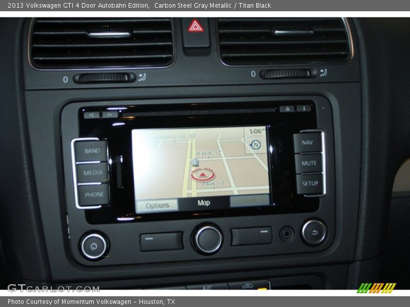 Navigation of 2013 GTI 4 Door Autobahn Edition