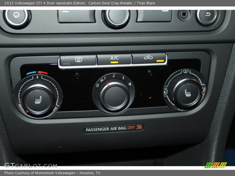 Controls of 2013 GTI 4 Door Autobahn Edition