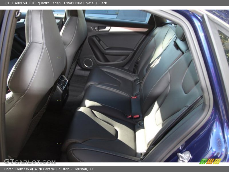 Estoril Blue Crystal / Black 2013 Audi S4 3.0T quattro Sedan