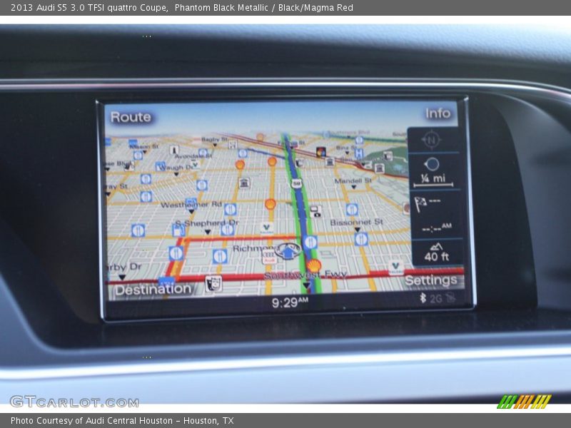 Navigation of 2013 S5 3.0 TFSI quattro Coupe