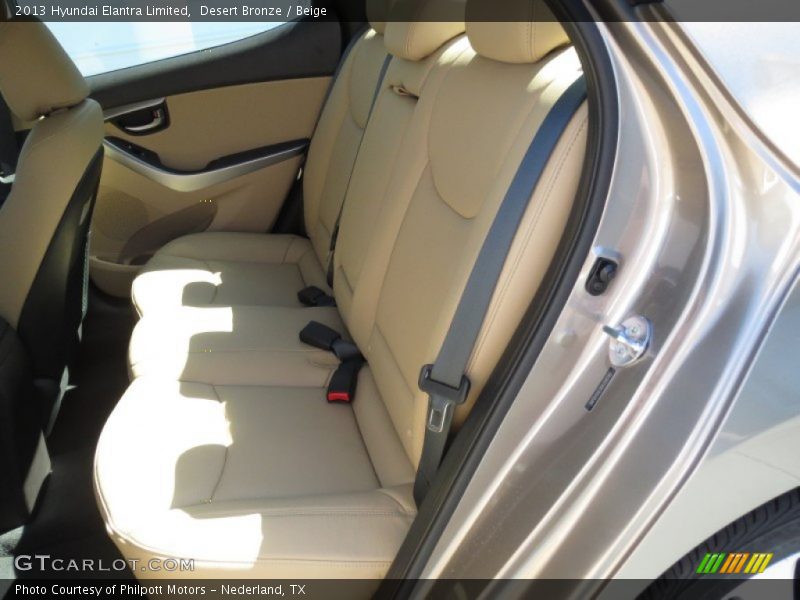 Desert Bronze / Beige 2013 Hyundai Elantra Limited