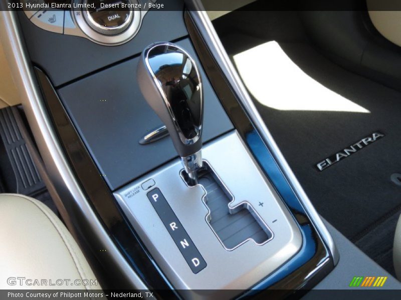 Desert Bronze / Beige 2013 Hyundai Elantra Limited