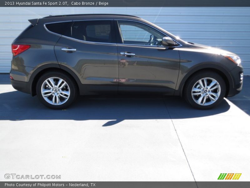 Cabo Bronze / Beige 2013 Hyundai Santa Fe Sport 2.0T