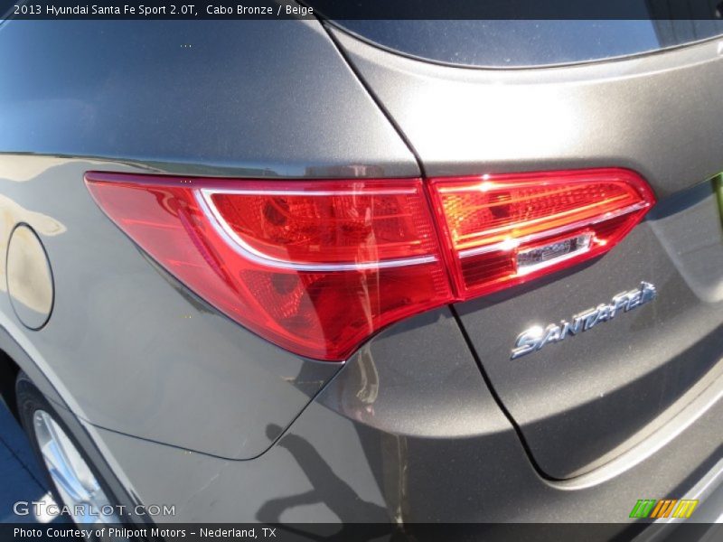 Cabo Bronze / Beige 2013 Hyundai Santa Fe Sport 2.0T