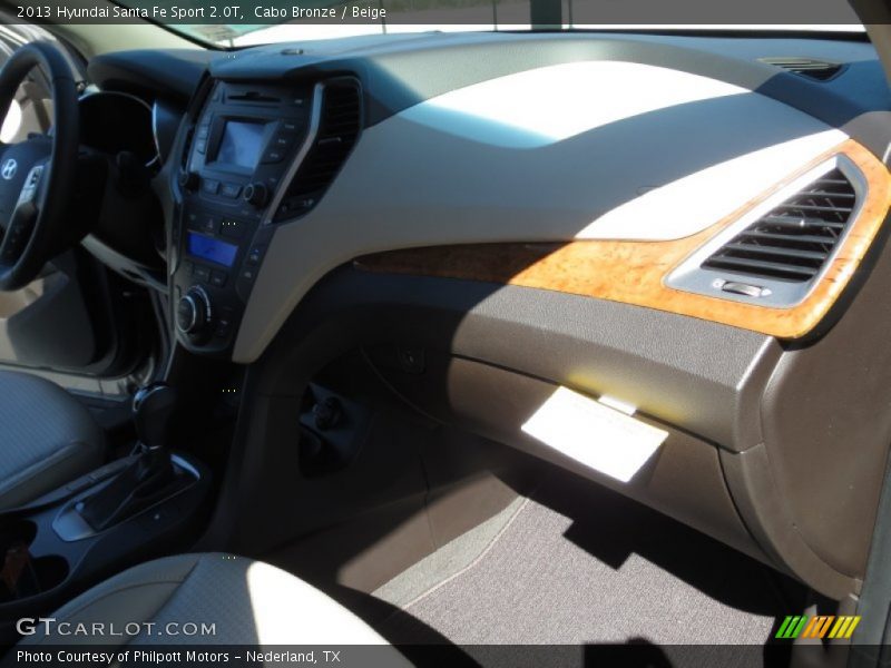 Cabo Bronze / Beige 2013 Hyundai Santa Fe Sport 2.0T