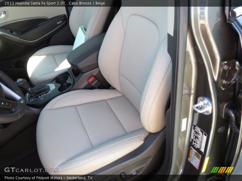 Cabo Bronze / Beige 2013 Hyundai Santa Fe Sport 2.0T