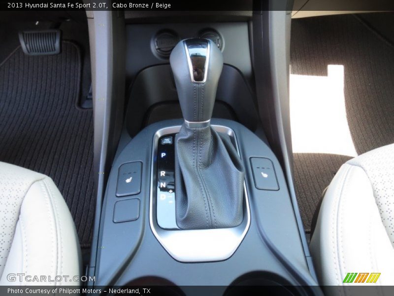  2013 Santa Fe Sport 2.0T 6 Speed Shiftronic Automatic Shifter