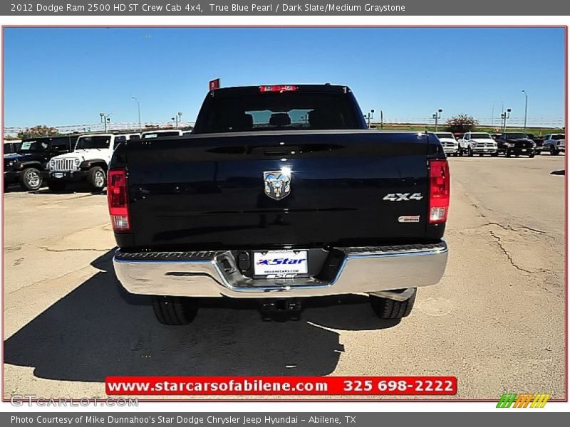 True Blue Pearl / Dark Slate/Medium Graystone 2012 Dodge Ram 2500 HD ST Crew Cab 4x4