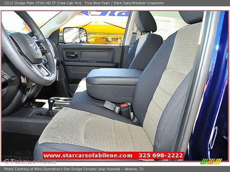 True Blue Pearl / Dark Slate/Medium Graystone 2012 Dodge Ram 2500 HD ST Crew Cab 4x4