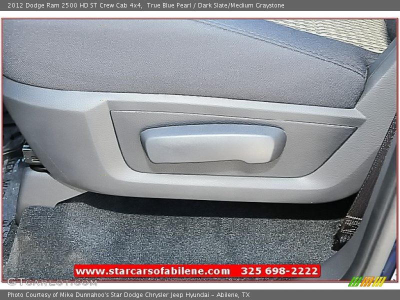 True Blue Pearl / Dark Slate/Medium Graystone 2012 Dodge Ram 2500 HD ST Crew Cab 4x4