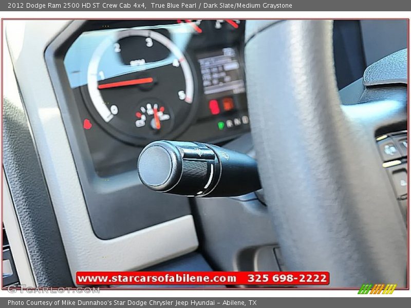 True Blue Pearl / Dark Slate/Medium Graystone 2012 Dodge Ram 2500 HD ST Crew Cab 4x4