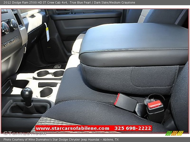 True Blue Pearl / Dark Slate/Medium Graystone 2012 Dodge Ram 2500 HD ST Crew Cab 4x4