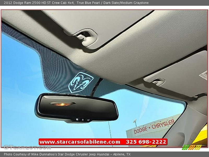 True Blue Pearl / Dark Slate/Medium Graystone 2012 Dodge Ram 2500 HD ST Crew Cab 4x4