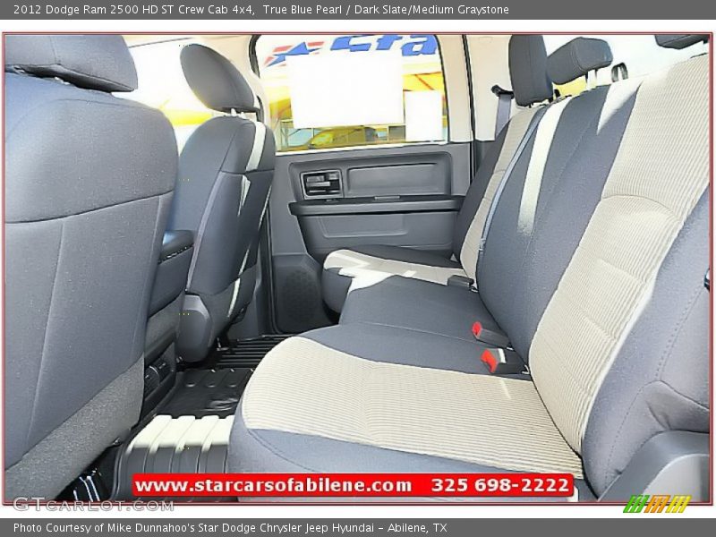 True Blue Pearl / Dark Slate/Medium Graystone 2012 Dodge Ram 2500 HD ST Crew Cab 4x4