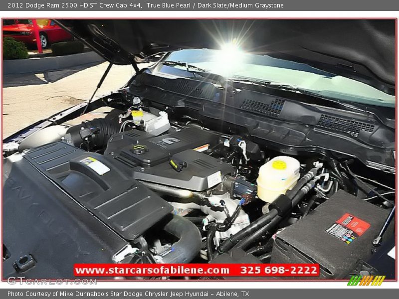 True Blue Pearl / Dark Slate/Medium Graystone 2012 Dodge Ram 2500 HD ST Crew Cab 4x4