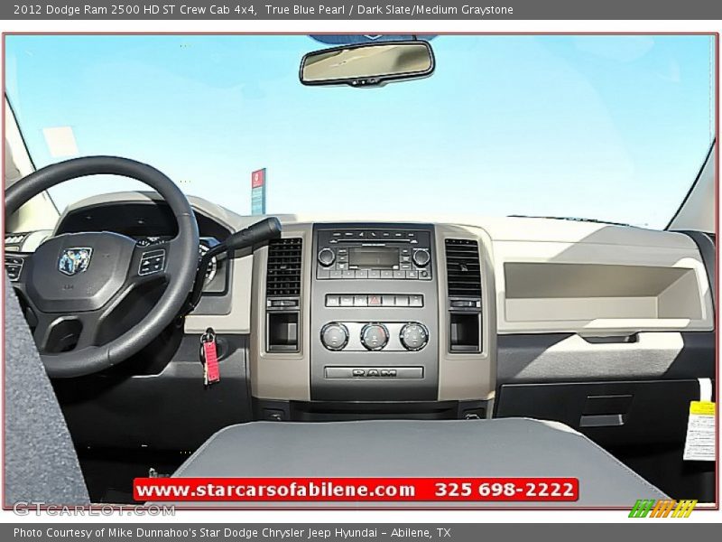 True Blue Pearl / Dark Slate/Medium Graystone 2012 Dodge Ram 2500 HD ST Crew Cab 4x4