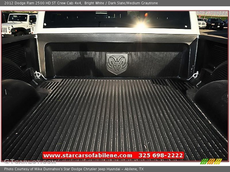 Bright White / Dark Slate/Medium Graystone 2012 Dodge Ram 2500 HD ST Crew Cab 4x4