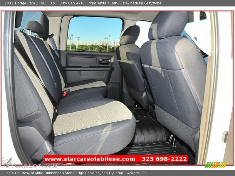 Bright White / Dark Slate/Medium Graystone 2012 Dodge Ram 2500 HD ST Crew Cab 4x4