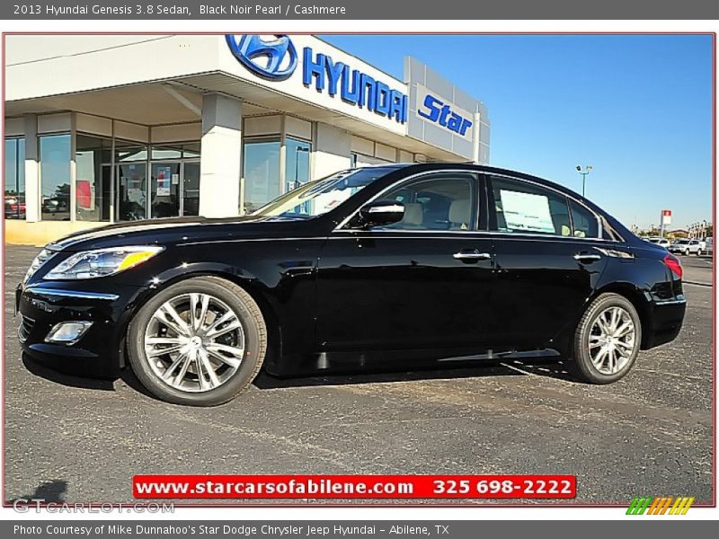 Black Noir Pearl / Cashmere 2013 Hyundai Genesis 3.8 Sedan