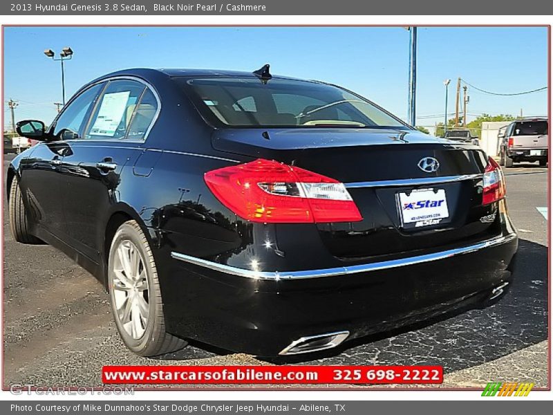Black Noir Pearl / Cashmere 2013 Hyundai Genesis 3.8 Sedan