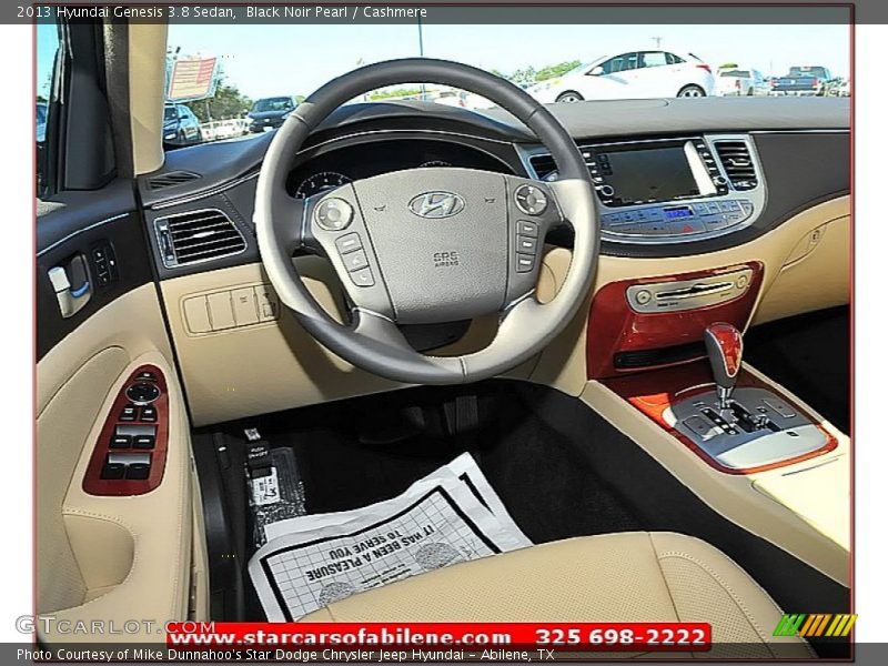 Black Noir Pearl / Cashmere 2013 Hyundai Genesis 3.8 Sedan