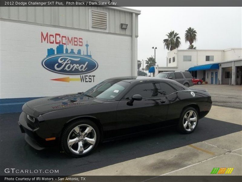 Pitch Black / Dark Slate Gray 2012 Dodge Challenger SXT Plus