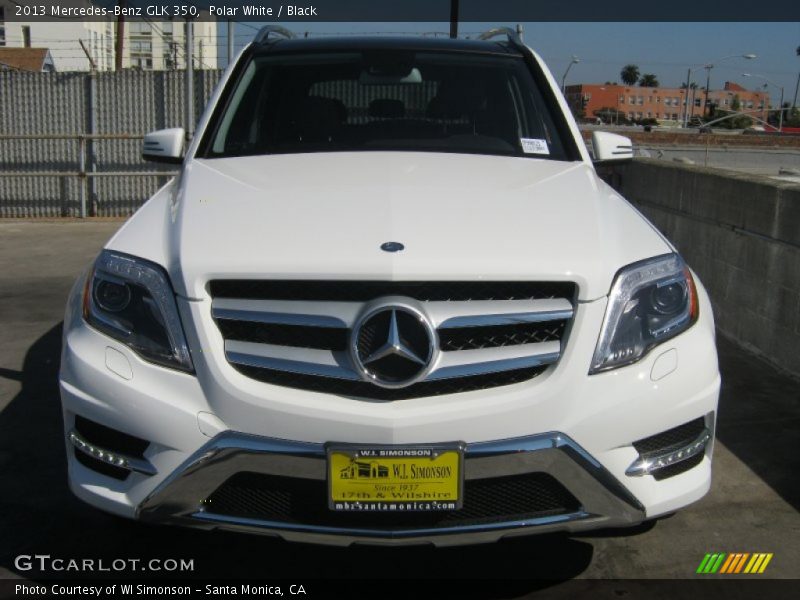 Polar White / Black 2013 Mercedes-Benz GLK 350