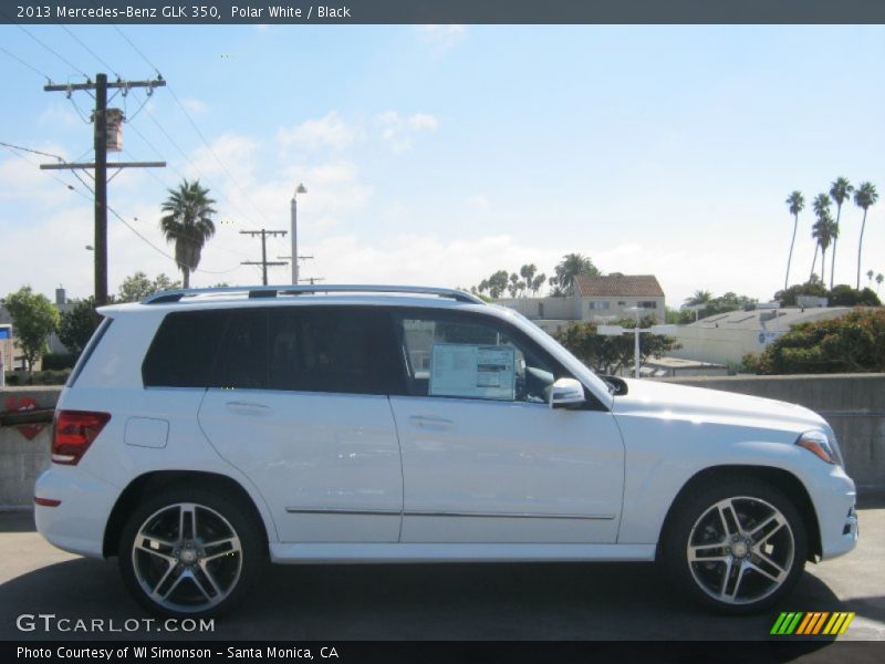 Polar White / Black 2013 Mercedes-Benz GLK 350