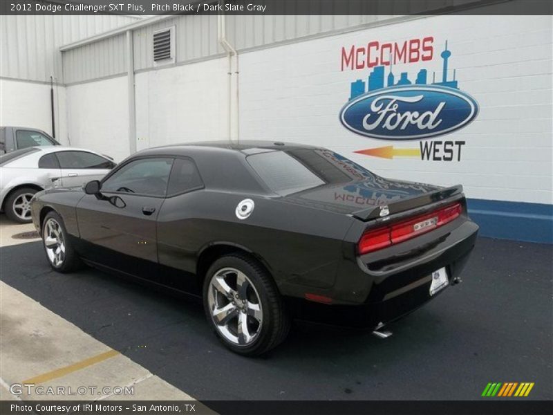 Pitch Black / Dark Slate Gray 2012 Dodge Challenger SXT Plus
